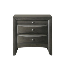 Load image into Gallery viewer, Crown Mark Emily Nightstand in Grey image
