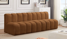 Load image into Gallery viewer, Arc - Velvet 3 Piece Modular Straight Sofa
