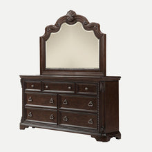 Load image into Gallery viewer, 7 Drawer Dresser - Mahogany
