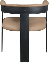 Load image into Gallery viewer, Romeo - Faux Leather Dining Chair With Black Base (Set of 2)
