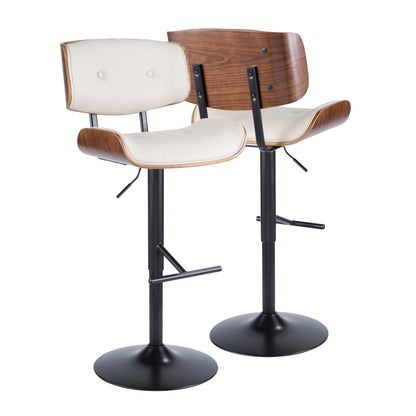 Lombardi - Mid Century Modern Adjustable Barstool - Ego Home Furniture