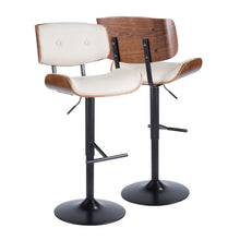 Load image into Gallery viewer, Lombardi - Mid Century Modern Adjustable Barstool
