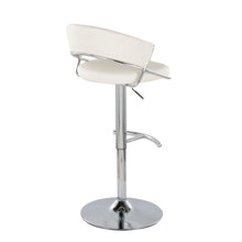 Load image into Gallery viewer, Jie - Contemporary Adjustable Barstool With Swivel &amp; Rounded T Footrest (Set of 2)
