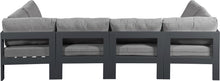 Load image into Gallery viewer, Nizuc - Outdoor Patio 6 Piece Modular Sectional With Gray Frame
