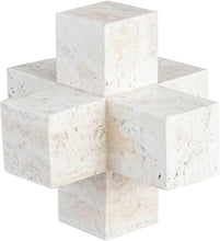Load image into Gallery viewer, Jack - Travertine Decorative Object - Natural
