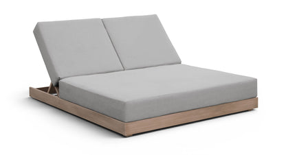Solace - Olefin Performance Fabric Outdoor Patio Double Lounge Chair