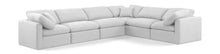 Load image into Gallery viewer, Indulge - Linen 6 Piece Modular Corner Sectional - White
