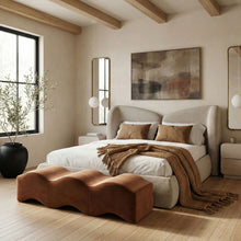 Load image into Gallery viewer, Wave - Velvet Bench
