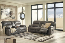 Load image into Gallery viewer, Dunwell Power Reclining Loveseat with Console
