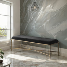 Load image into Gallery viewer, Valley - Bench With Gold Frame

