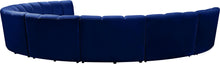 Load image into Gallery viewer, Infinity - 8 Piece Velvet Modular Sectional
