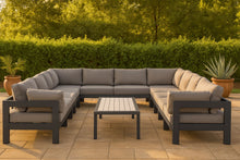 Load image into Gallery viewer, Nizuc - Outdoor Patio 12 Piece Modular Sectional With Gray Frame
