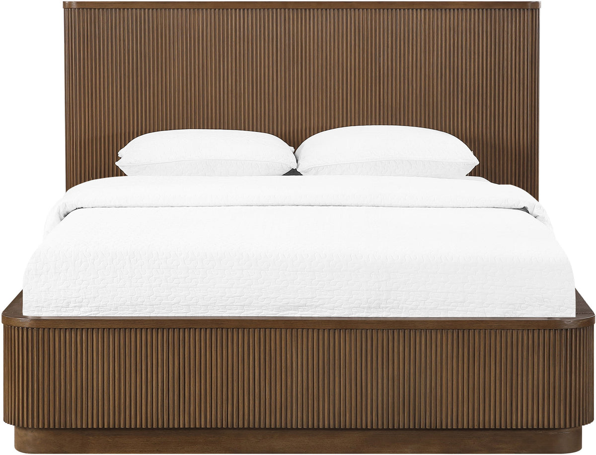 Astrid - Solid Wood And Oak Veneer Bed (3 Boxes)