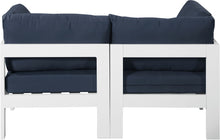 Load image into Gallery viewer, Nizuc - Outdoor Patio 2 Seat Modular Sofa With White Frame
