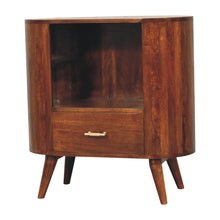 Load image into Gallery viewer, Cortez - T Bar Open Slot Cabinet - Dark Brown
