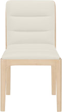 Load image into Gallery viewer, Ellis - Vegan Leather Upholstered Dining Chair (Set of 2) - Natural Base
