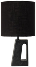 Load image into Gallery viewer, Vellum - Genuine Marble Base And Linen Textured Fabric Shade Table Lamp
