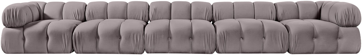 Orin - Fabric Velvet 5 Piece Modular Sofa