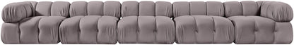 Orin - Fabric Velvet 5 Piece Modular Sofa