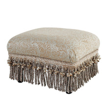 Load image into Gallery viewer, Fiona - Handcrafted Accent Footstool Ottoman
