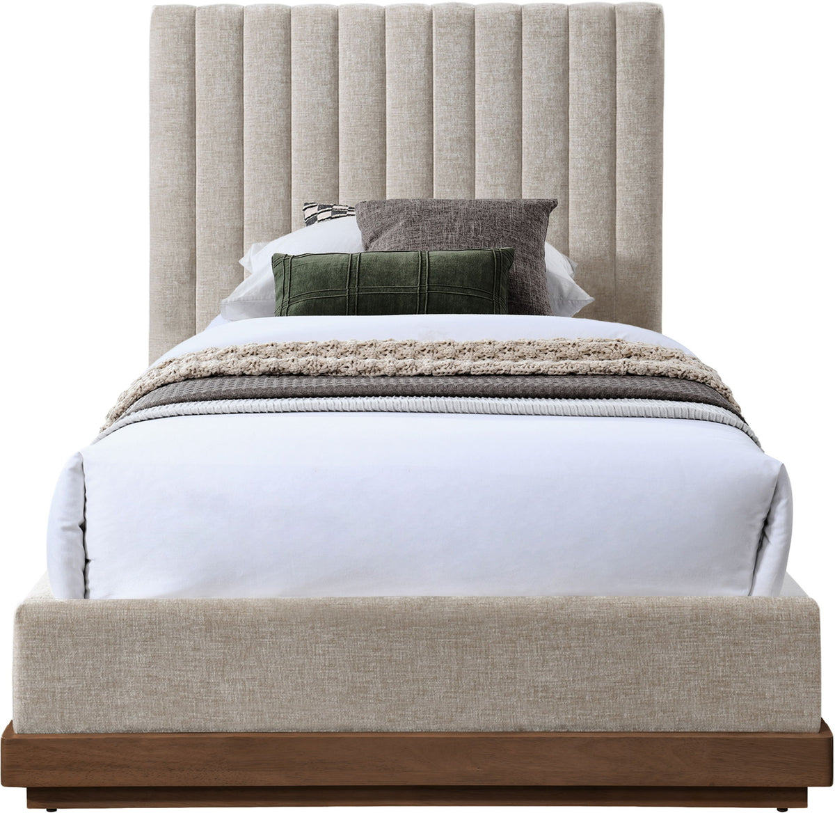 Emmet - Bed - Dark Brown Base