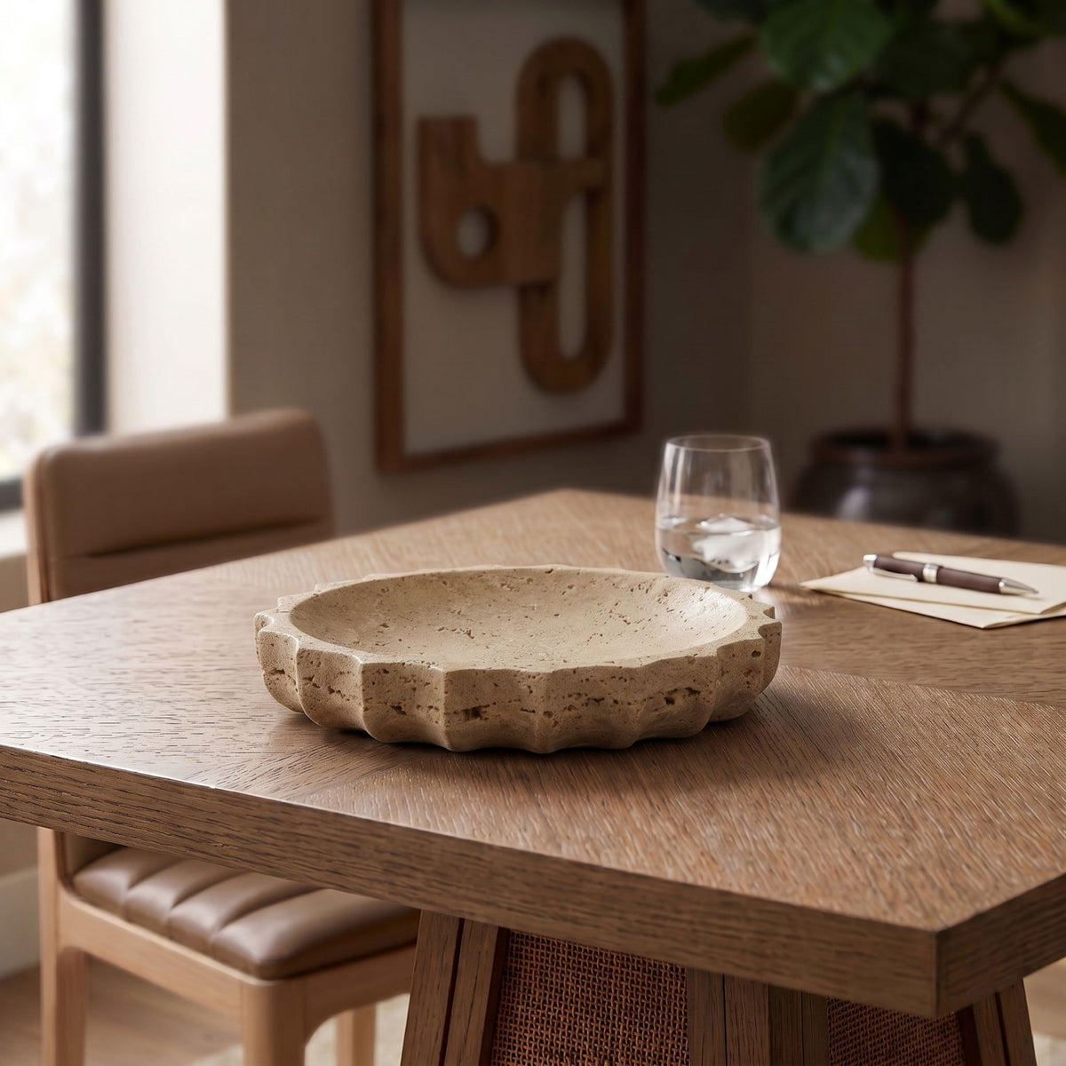 Murray - Travertine Bowl
