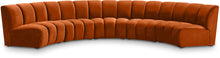 Load image into Gallery viewer, Infinity - 5 Piece Velvet Modular Sectional
