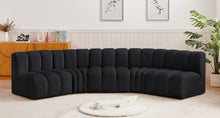 Load image into Gallery viewer, Arc - Velvet 5 Piece U-Shaped Modular Sofa
