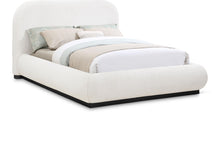Load image into Gallery viewer, Vaughn - Boucle Bed With Black Base
