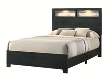 Load image into Gallery viewer, Crown Mark Furniture Cadence Queen Panel Bed in Black image
