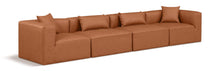 Load image into Gallery viewer, Cube - Modular 4 Piece Sofa - Cognac
