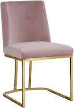 Load image into Gallery viewer, Heidi - Dining Chair with Gold Legs (Set of 2)
