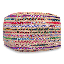 Load image into Gallery viewer, Margo - Square Pouf - Multicolor
