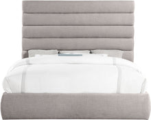 Load image into Gallery viewer, Adam - Linen Fabric Bed With 70.5" Headboard
