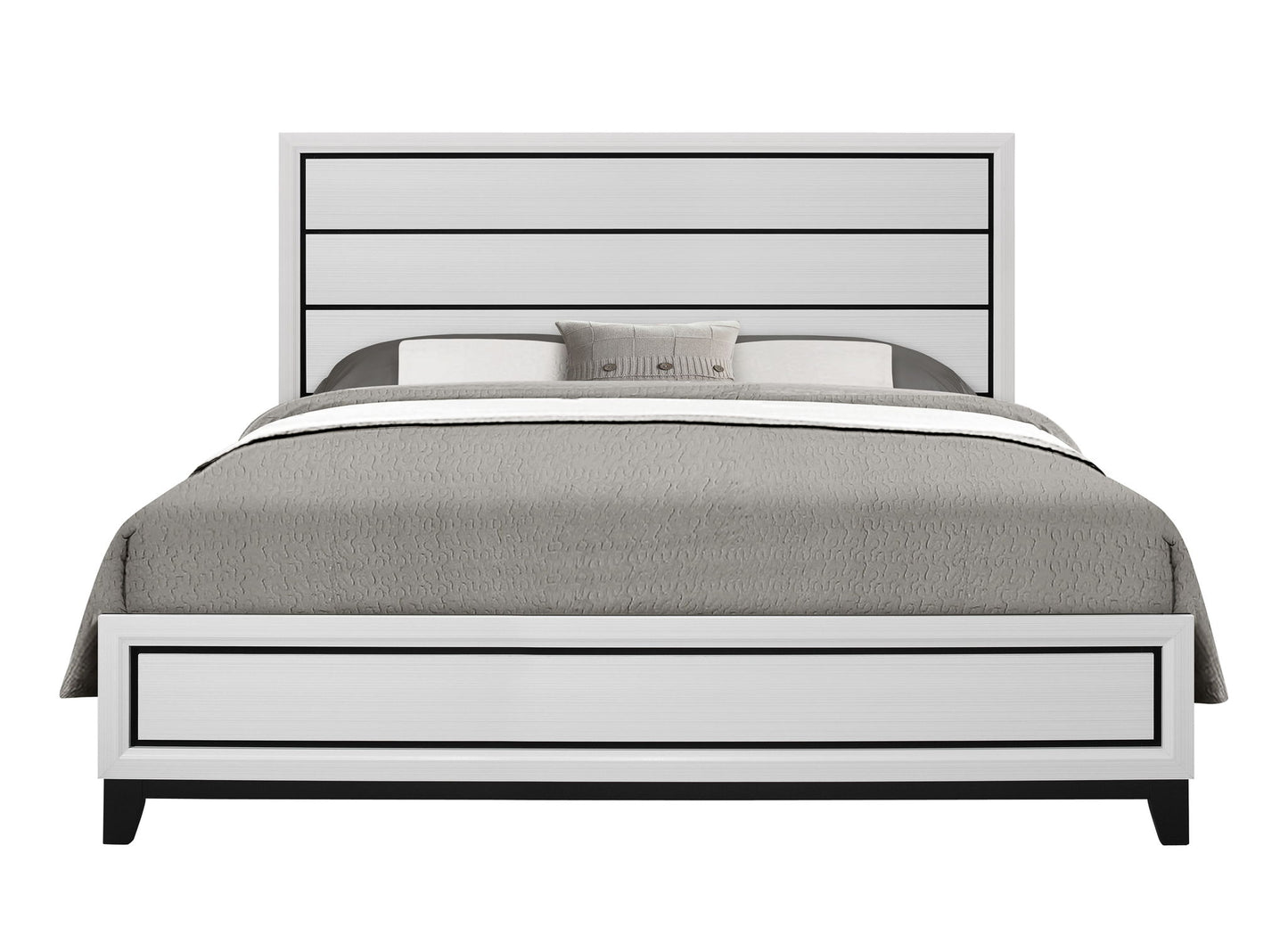 Kate - Queen / King Bed Side Rails - White