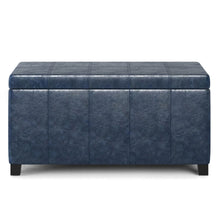 Load image into Gallery viewer, Dover - Upholstered Storage Ottoman Bench
