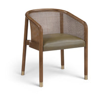 Load image into Gallery viewer, Sylvan - Vegan Leather Dining Chair (Set of 2) - Brown Frame
