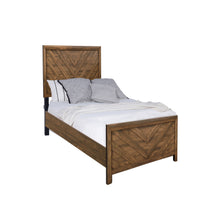 Load image into Gallery viewer, Biscayne - 3/3 Twin Headboard, Footboard, &amp; Slats - Sable
