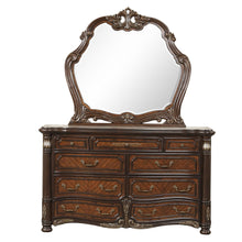 Load image into Gallery viewer, Bella Notte - Dresser Mirror - Mahogany Brown
