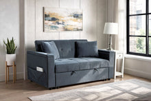 Load image into Gallery viewer, Selby - Pop-Up Sleeper Sofa - Blue
