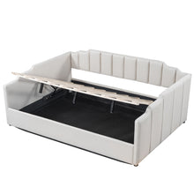 Load image into Gallery viewer, Modern Upholstered Daybed With Underneath Storage

