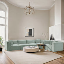 Load image into Gallery viewer, Shaggy - 6 Piece Modular Corner Sectional
