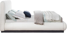 Load image into Gallery viewer, Rigby - Linen Bed With Black Base
