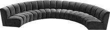 Load image into Gallery viewer, Infinity - 6 Piece Velvet Modular Sectional
