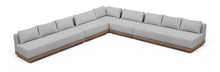 Load image into Gallery viewer, Solace - Olefin Fabric 5 Piece Outdoor Patio Modular Sectional
