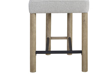 Load image into Gallery viewer, Pagosa - Upholstered Counter Height Stool (Set of 2) - English Knotty Oak / Gray
