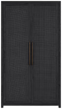 Load image into Gallery viewer, Vana - Solid Wood, Oak Veneer And Stainless Steel Storage Cabinet

