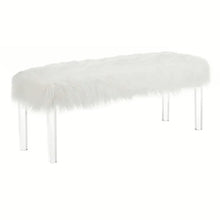 Load image into Gallery viewer, Crown Mark Furniture Fatima Bench in White image

