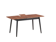 Load image into Gallery viewer, Lanae - Dining Table (Extension Bufferfly Leaf) - Natural / Black

