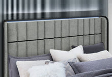 Load image into Gallery viewer, Isabella - Queen Bed / King Bed Headboard Wing - Gray
